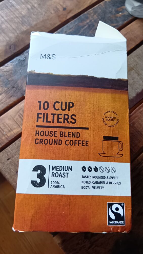 エコ対応のコーヒー