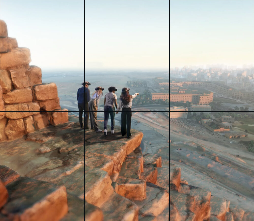 エジプトを歩ける技術