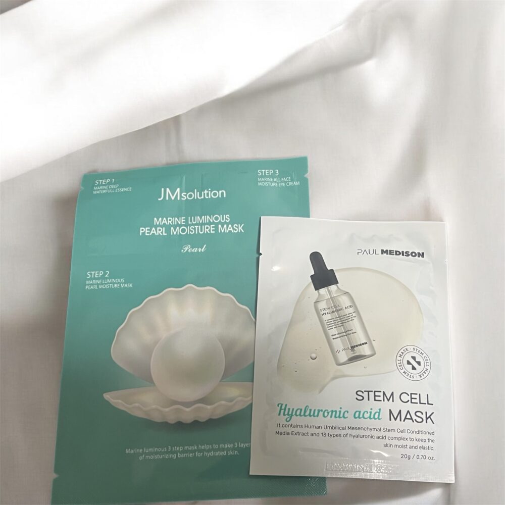 最近使っているお気に入りのパック