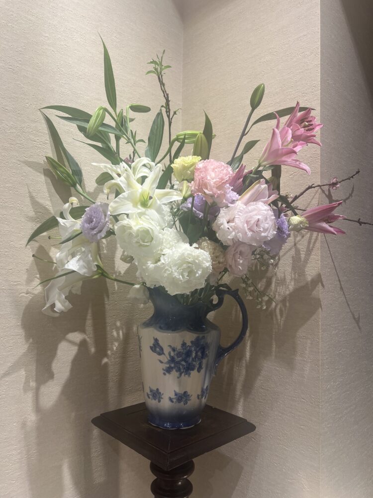 店内はシーズンごとに変わります。