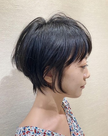 丸みが美しいショートスタイル
