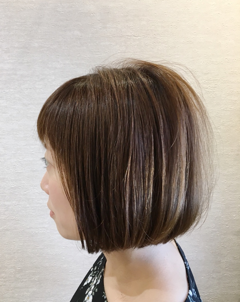 シンプル ボブスタイル