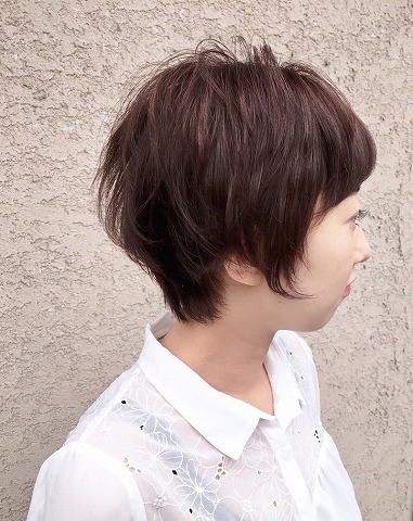 大人フェミニンショートスタイル