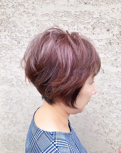 立体的ボブ