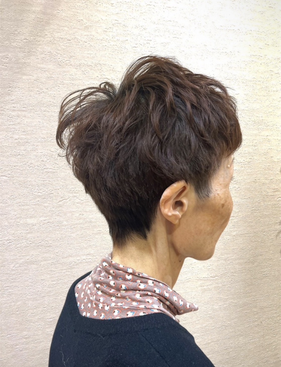 メリハリのあるベリーショート