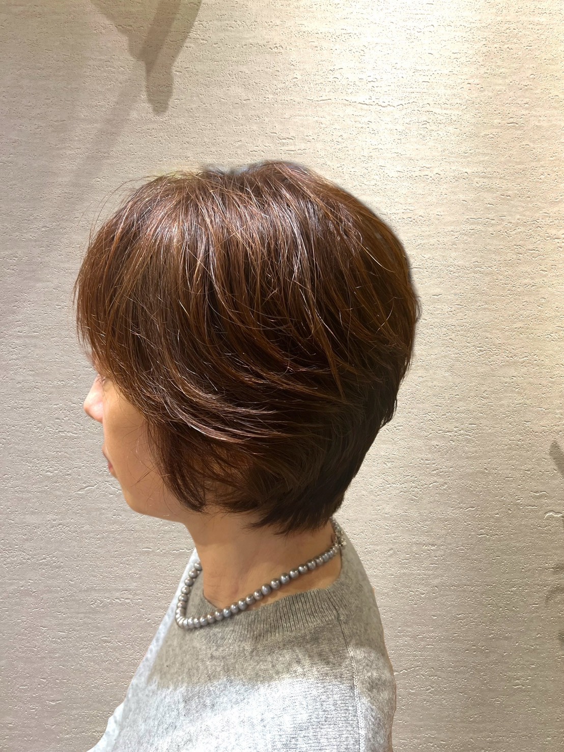 優しさと柔らかさのあるショート