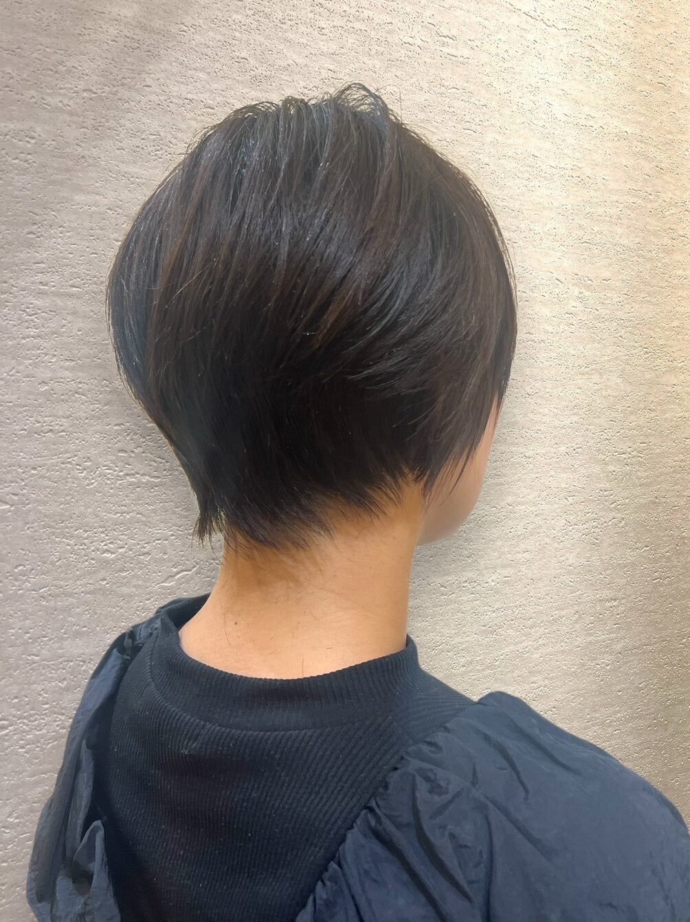 普段スタイリングに時間を取れない方への時短ショート