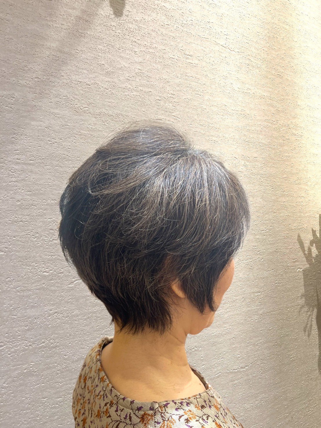 ブローで作る柔らかいショート